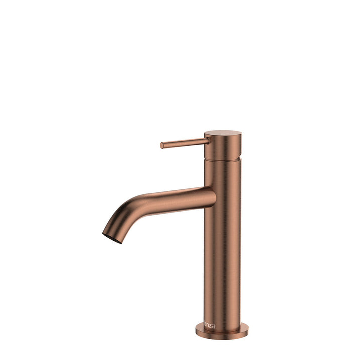 Kaya Basin Mixer Brushed Copper