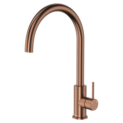 Kaya Sink Mixer Brushed Copper