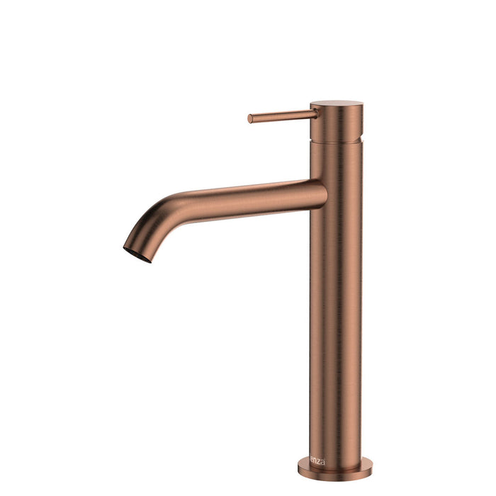 Kaya Medium Basin Mixer Brushed Copper