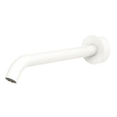Kaya Fixed Bath/Bath Spout 220mm Matte White