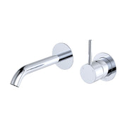 Fienza Kaya Up Basin/Bath Wall Mixer Set 160mm Chrome