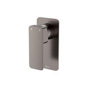 Fienza Tono Wall Mixer Rectangular Plate Gun Metal