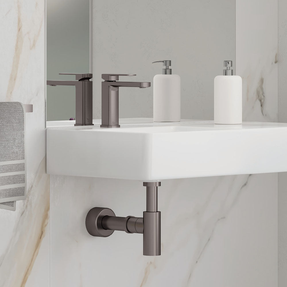 Fienza Tono Basin Mixer Gun Metal
