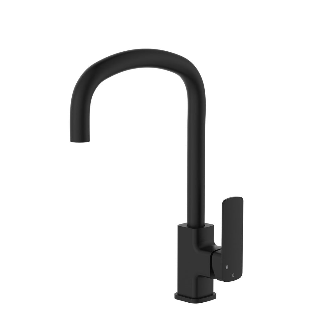 Fienza Tono Sink Mixer Matte Black