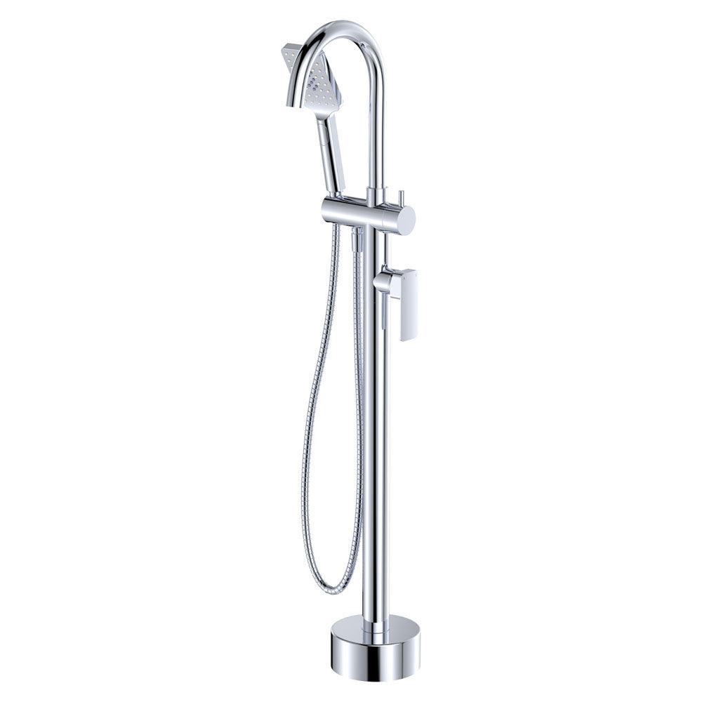Fienza Tono Floor Mounted Basin/Bath Mixer Chrome