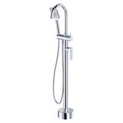Fienza Tono Floor Mounted Basin/Bath Mixer Chrome