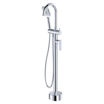 Fienza Tono Floor Mounted Basin/Bath Mixer Chrome