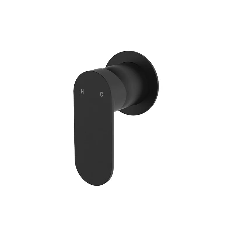 Fienza Empire Slim Wall Set Tapware Package Matte Black