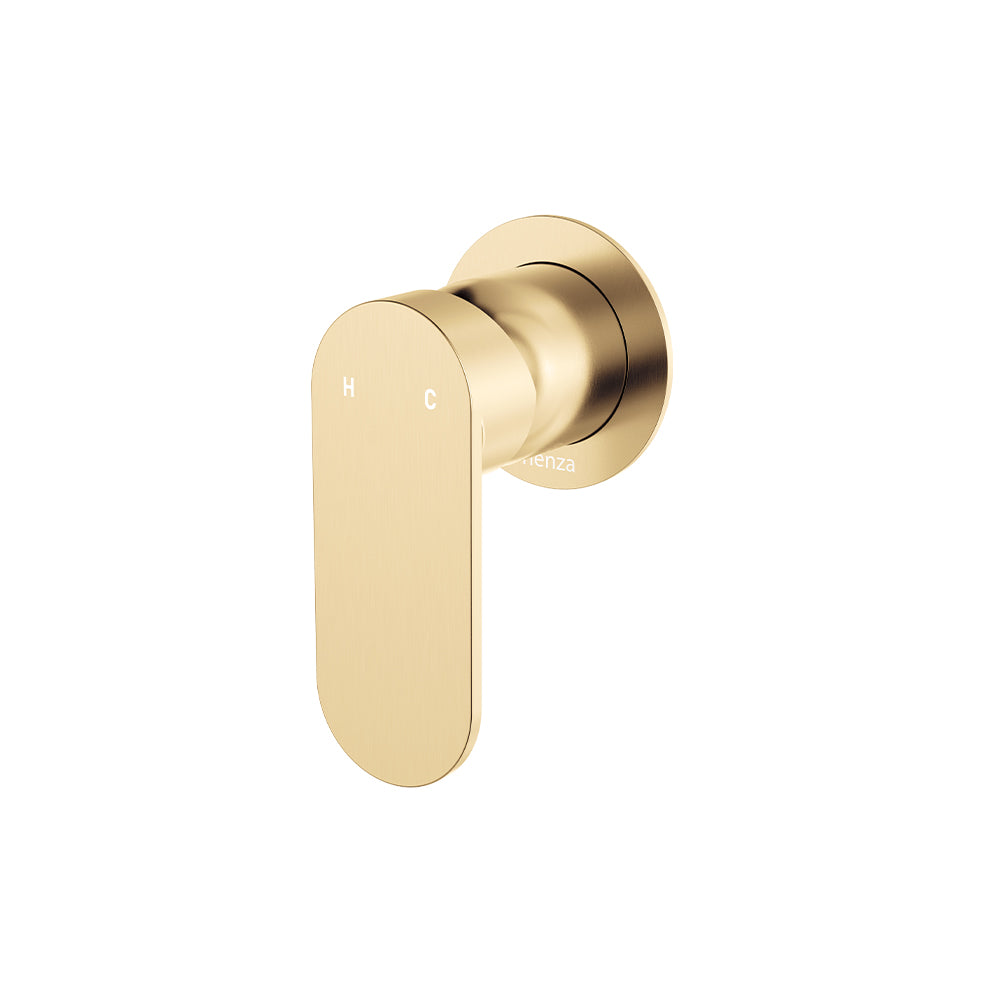 Fienza Empire Slim Wall Set Tapware Package Urban Brass
