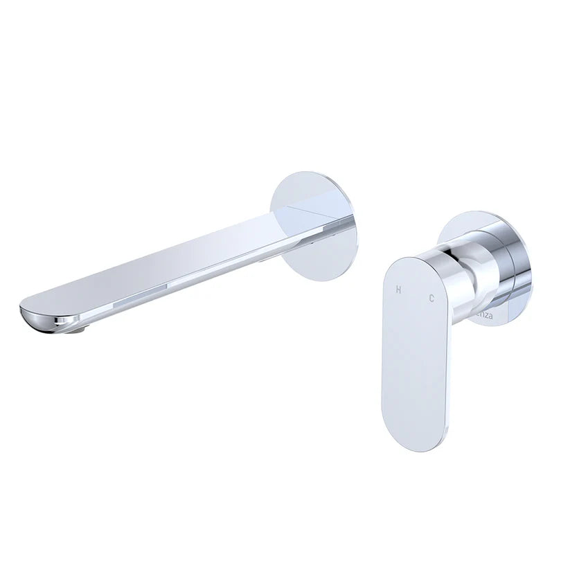 Fienza Empire Slim Wall Set Tapware Package Chrome