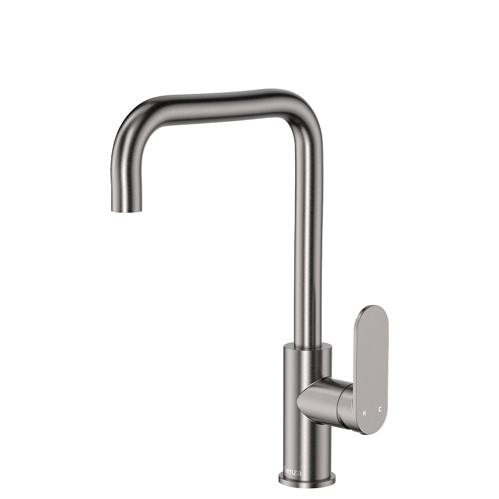 Fienza Empire Slim Sink Mixer Gun Metal