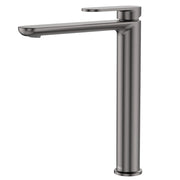 Fienza Empire Slim Cold Start Tall Basin Mixer Gun Metal