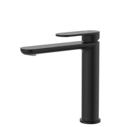 Fienza Empire Slim Cold Start Medium Basin Mixer Matte Black