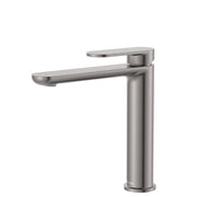 Fienza Empire Slim Cold Start Medium Basin Mixer Gun Metal