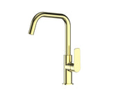Greens Novi Gooseneck Sink Mixer w/Smart Aerator Brushed Brass