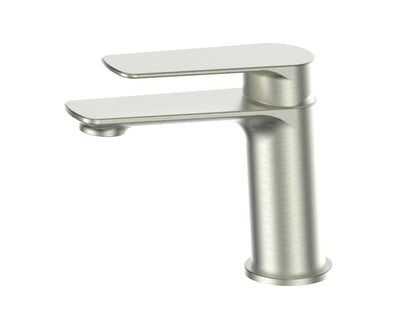 Greens Novi Basin Mixer Brushed Nickel