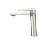 Greens Novi Basin Mixer - Mid Brushed Nickel