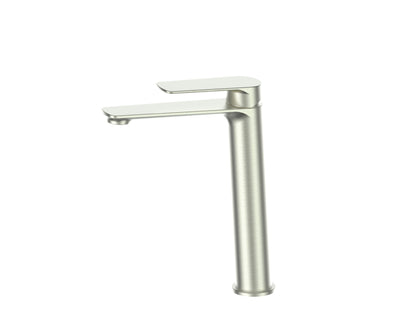 Greens Novi Basin Mixer - Tall Brushed Nickel