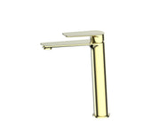 Greens Novi Basin Mixer - Tall Brushed Brass