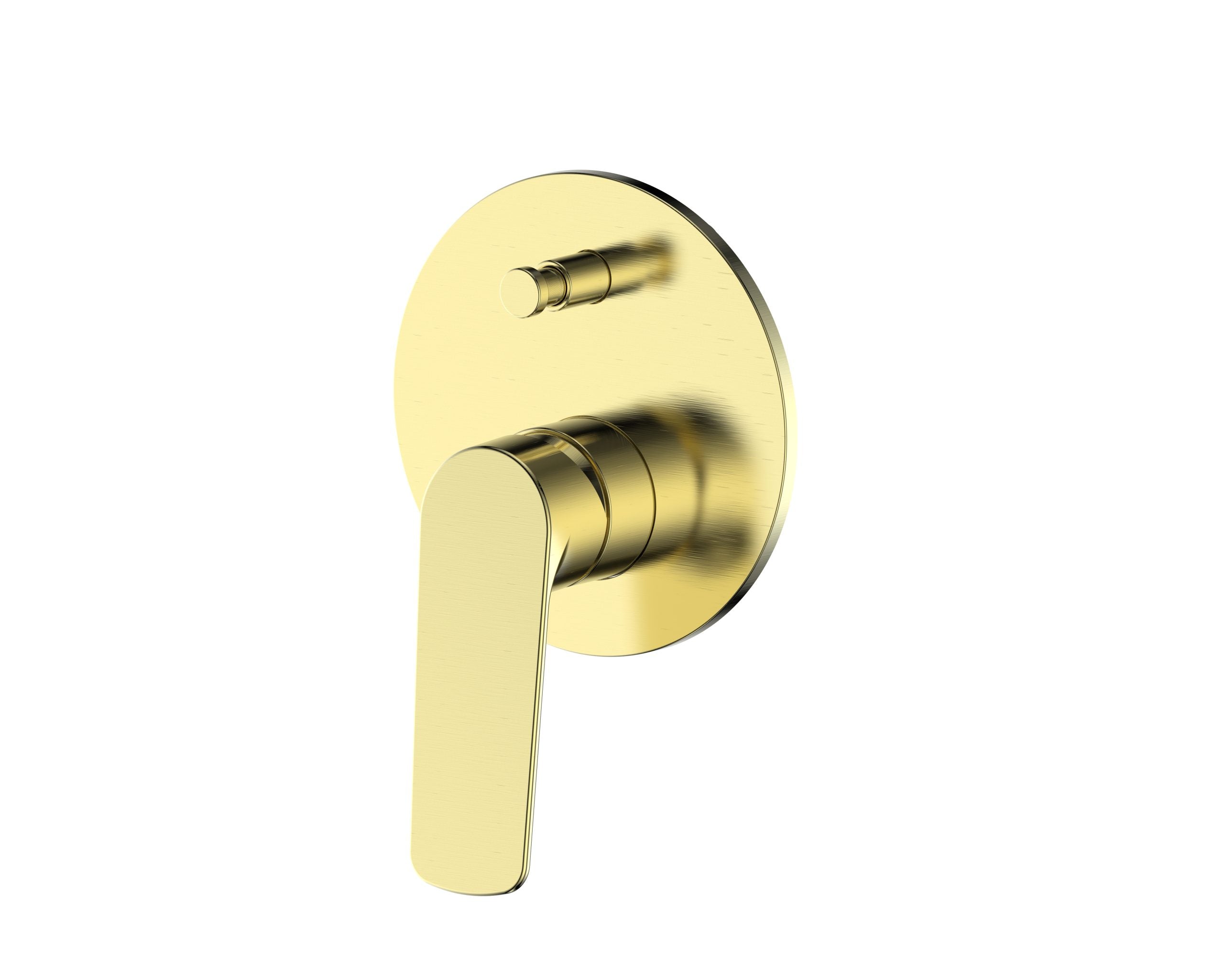 Greens Novi Shower Mixer Diverter Brushed Brass