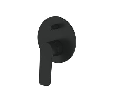 Greens Novi Shower Mixer Diverter Matte Black