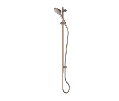 Greens Lavish Brass Rail Shower - PVD Brushed Bronze