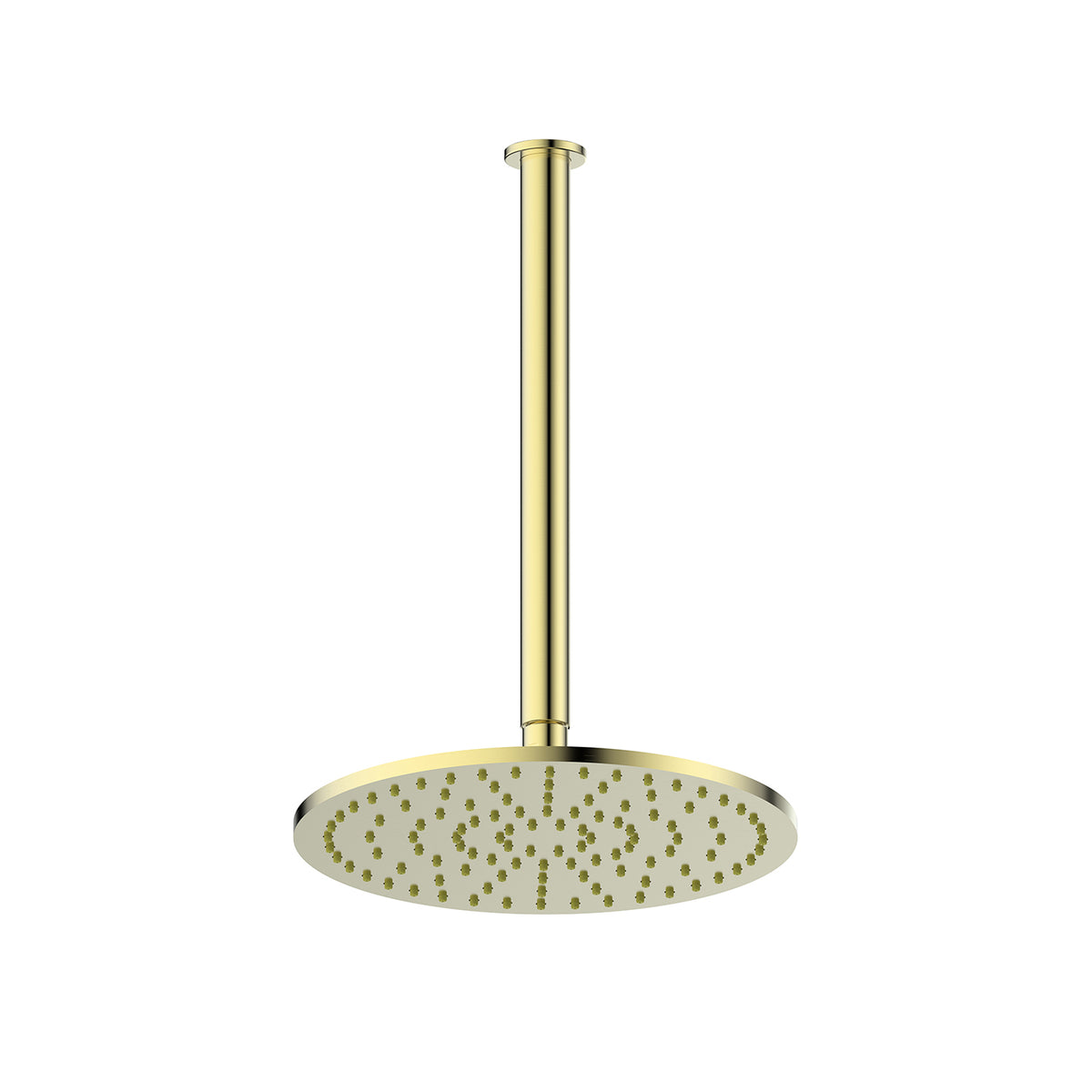 Lavish Brass Ceiling Shower - PVD Brushed Brass