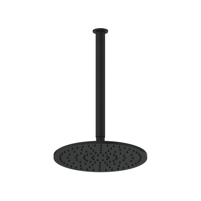Greens Lavish Brass Ceiling Shower - PVD Matte Black