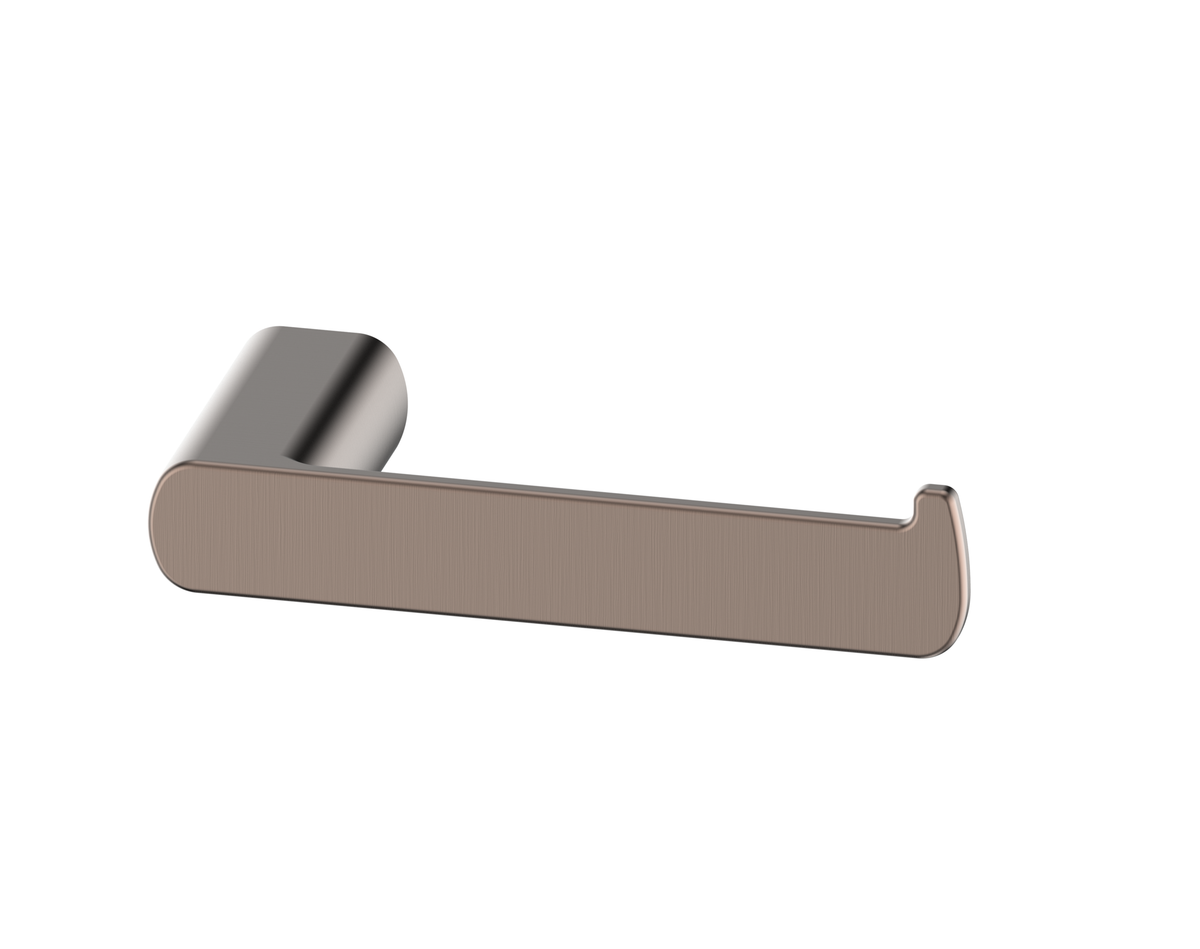 Zeia Toilet Roll Holder - PVD Brushed Bronze