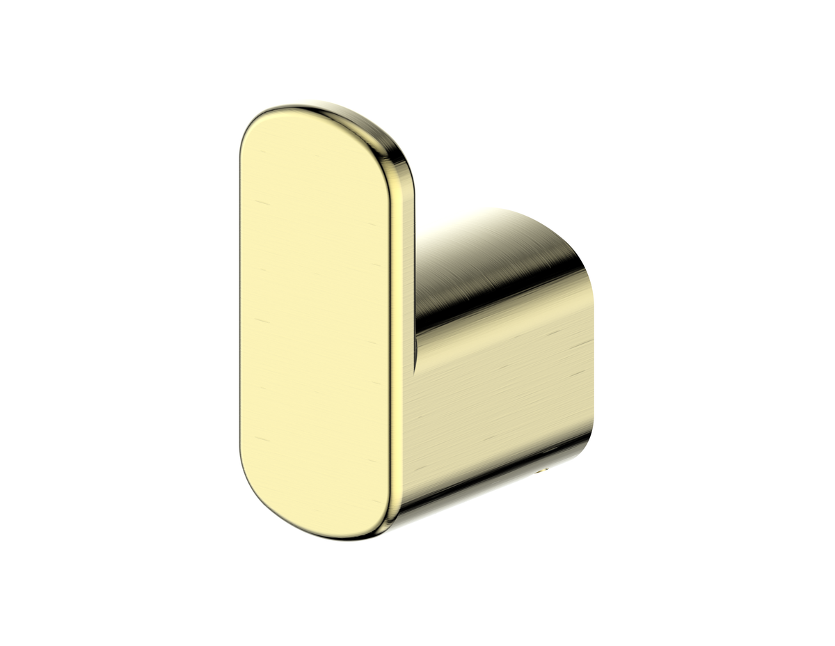 Zeia Robe Hook - PVD Brushed Brass