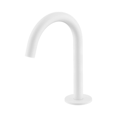 Nero Serenity Basin Arc Spout Matte White