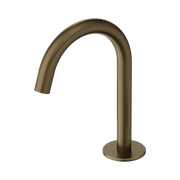 Nero Serenity Basin Arc Spout Tumbled Antique Brass
