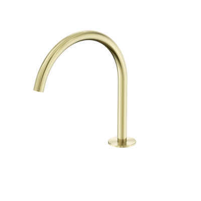 Nero Serenity Bath/Kitchen Arc Spout Brushed Gold