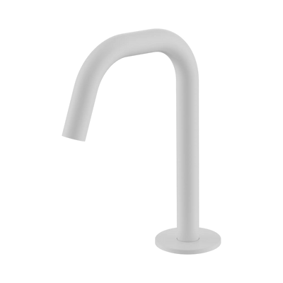 Nero Serenity Basin Edge Spout Matte White