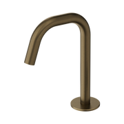 Nero Serenity Basin Edge Spout Tumbled Antique Brass