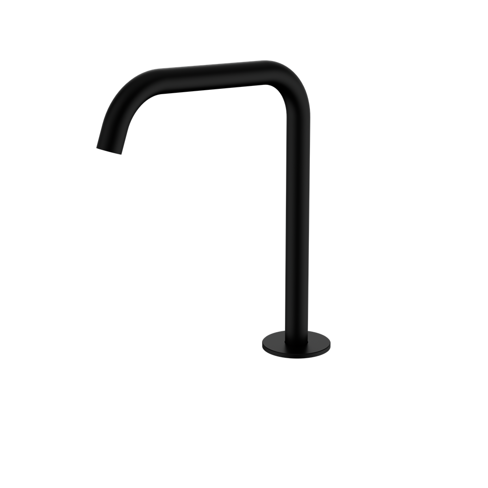 Nero Serenity Bath/Kitchen Edge Spout Matte Black