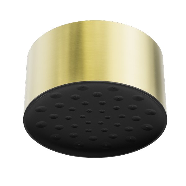 Nero Serenity Ceiling Shower Head Brushed Gold