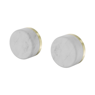 Nero Serenity Wall Top Assembly Carrara Handle Brushed Gold