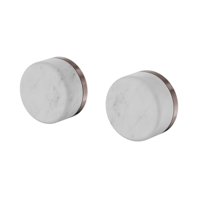 Nero Serenity Wall Top Assembly Carrara Handle Brushed Bronze