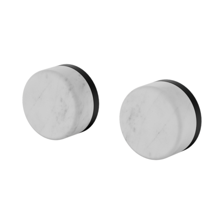 Nero Serenity Wall Top Assembly Carrara Handle Matte Black
