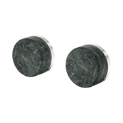 Nero Serenity Wall Top Assembly With Verde Alpi Handle Brushed Nickel
