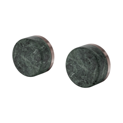 Nero Serenity Wall Top Assembly With Verde Alpi Handle Brushed Bronze