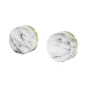 Nero Serenity Wall Top Assembly Arabescato Corchia Handle Brushed Gold
