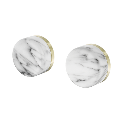 Nero Serenity Wall Top Assembly Arabescato Corchia Handle Brushed Gold