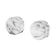 Nero Serenity Wall Top Assembly Arabescato Corchia Handle Brushed Nickel