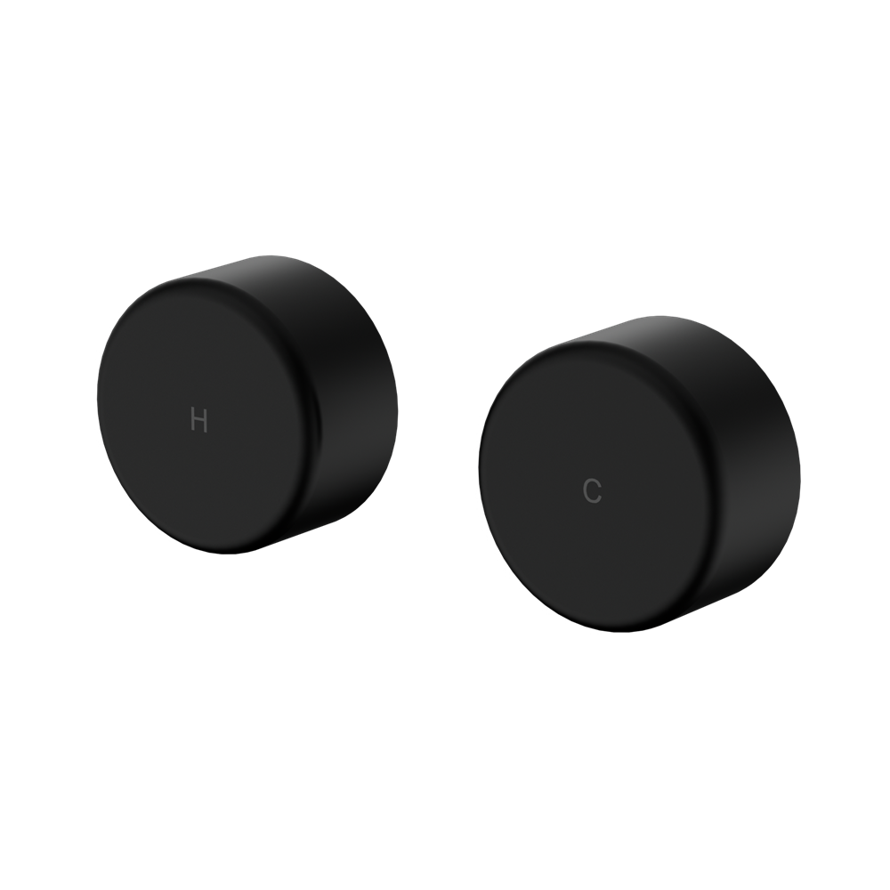 Nero Serenity Wall Top Assembly With Metal Handle Matte Black