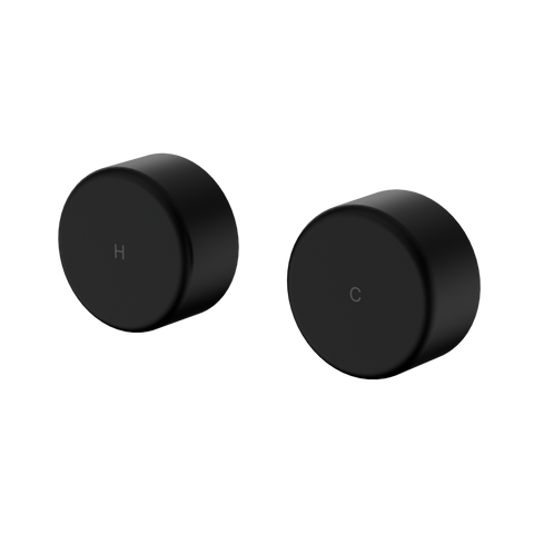 Nero Serenity Wall Top Assembly With Metal Handle Matte Black