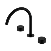 Nero Serenity Bath/Kitchen Set Arc Spout With Metal Handle Matte Black