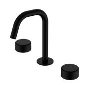 Nero Serenity Basin Set Edge Spout With Metal Handle Matte Black