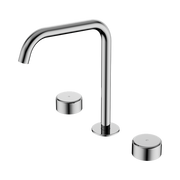 Nero Serenity Bath/Kitchen Set Edge Spout With Metal Handle Chrome